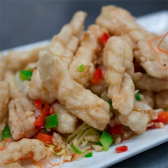椒盐鲜鱿 Salt & Pepper Squid